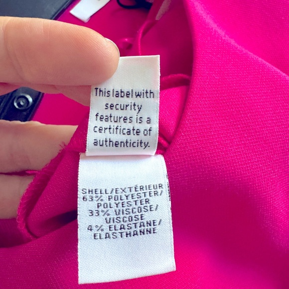 DVF Carrie Pink Sheath Dress, Size 10 - Picture 6 of 6